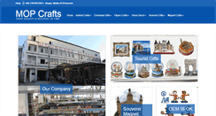 Desktop Screenshot of mopcrafts.com