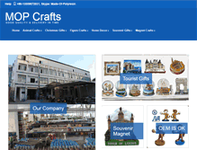 Tablet Screenshot of mopcrafts.com